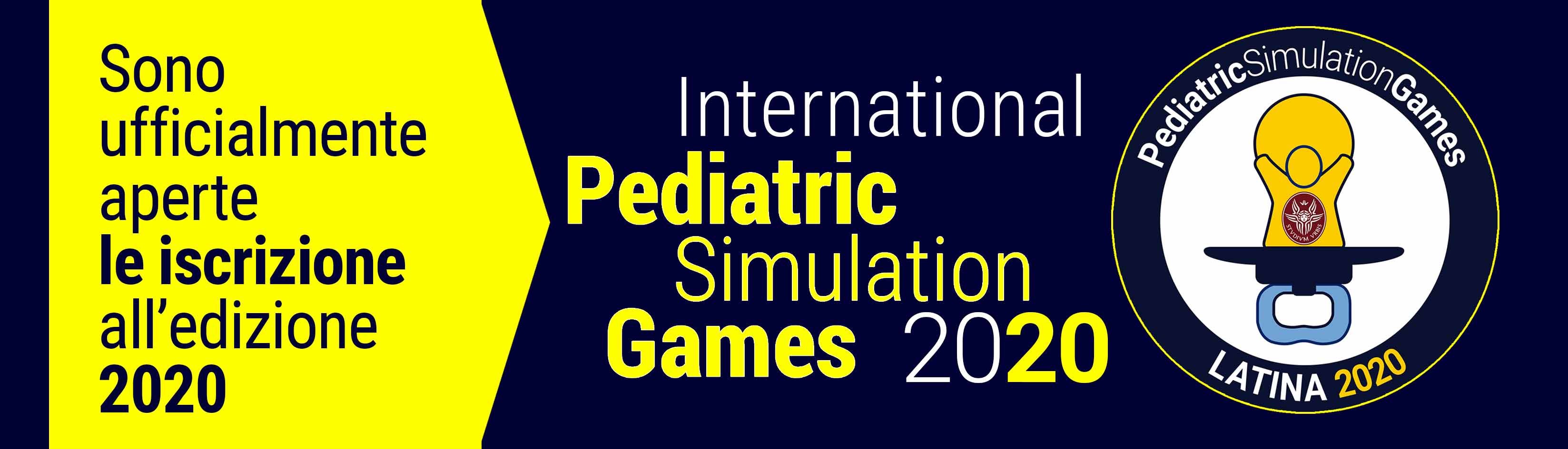 Iscrizione Pediatric Simulation Games 2020