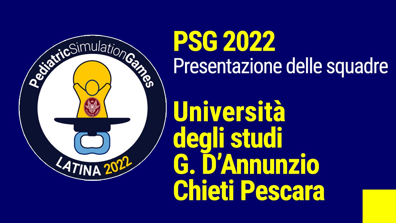 i video di presentazione delle Squadre ai Pediatric Simulation Games 2022