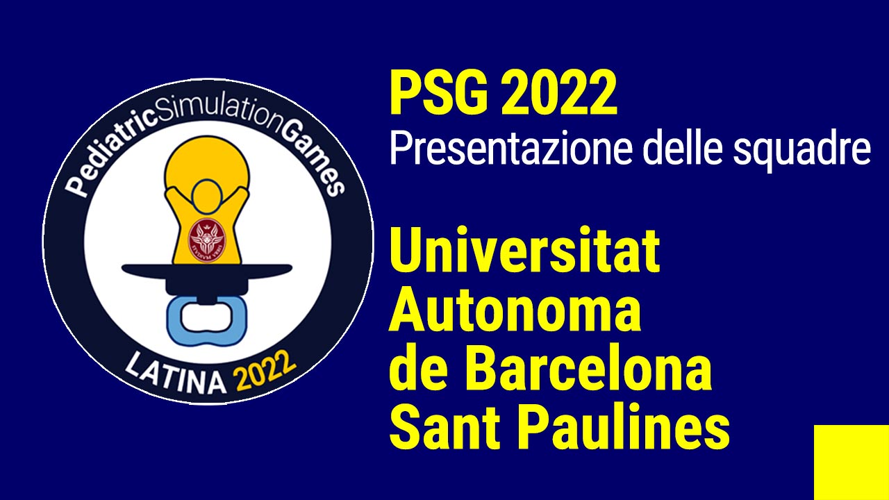 i video di presentazione delle Squadre ai Pediatric Simulation Games 2022