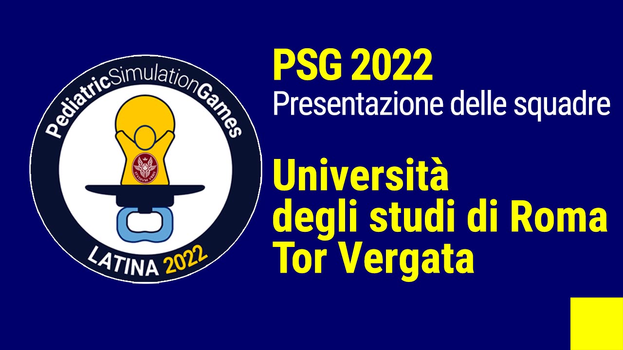 i video di presentazione delle Squadre ai Pediatric Simulation Games 2022