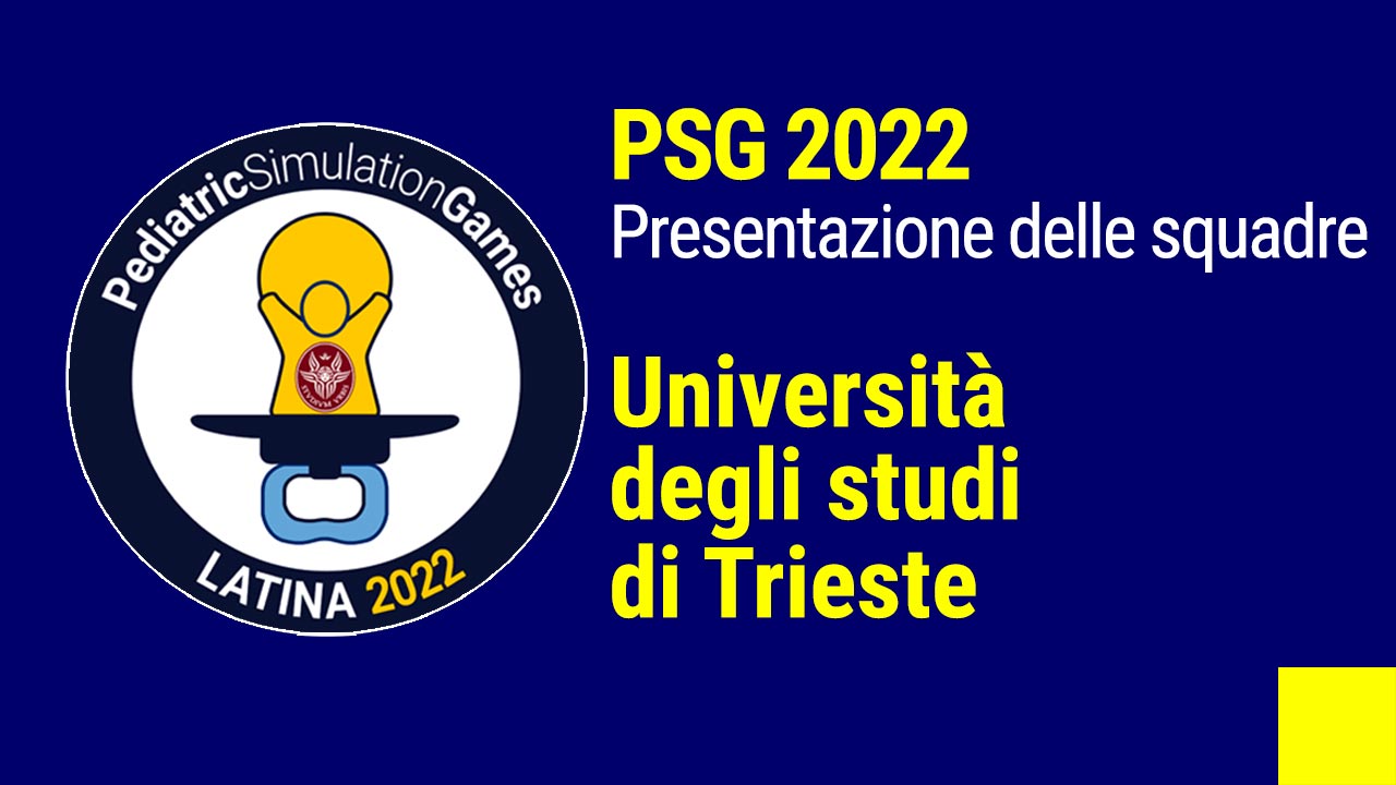 i video di presentazione delle Squadre ai Pediatric Simulation Games 2022