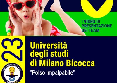 Il video di presentazione di Milano Bicocca 2223