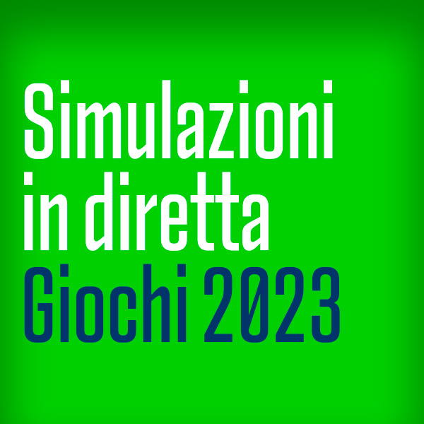 Le simulazioni in diretta 2023